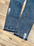 DISTRESSED PAINTER DENIM
