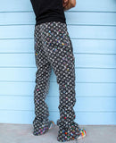 PAINTER LV MONOGRAM FLARE PANTS + DRACO