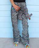 PAINTER LV MONOGRAM FLARE PANTS + DRACO