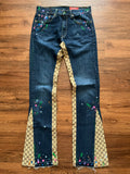 PAINTER GG MONOGRAM FLARE DENIM (32W/34L)
