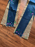 PAINTER GG MONOGRAM FLARE DENIM (32W/34L)