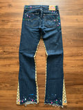 PAINTER GG MONOGRAM FLARE DENIM (32W/34L)