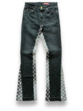 GRADIENT LV MONOGRAM FLARE DENIM