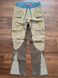 “CAMPER” HYBRID GG MONOGRAM FLARE CARGOS (30”-32”)