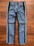 “RUNNER” GG MONOGRAM TRACK DENIM (34W/32L)