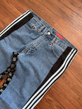 “RUNNER” GG MONOGRAM TRACK DENIM (34W/32L)