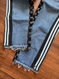 “RUNNER” GG MONOGRAM TRACK DENIM (34W/32L)