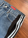 “RUNNER” GG MONOGRAM TRACK DENIM (34W/32L)