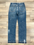 DISTRESSED PAINTER DENIM