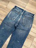 DISTRESSED PAINTER DENIM