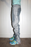 BRUSHED CHROME DENIM