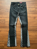 GRADIENT LV MONOGRAM FLARE DENIM